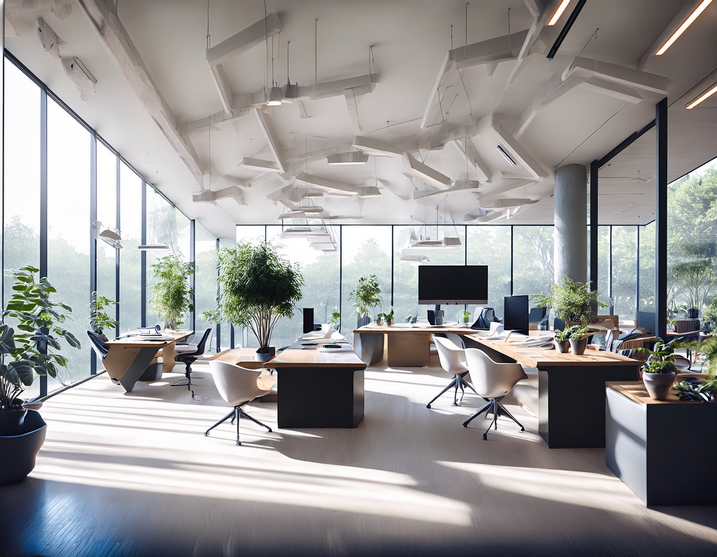 Elegantes Bürodesign einer klassischen Steuerkanzlei in Frankfurt am Main
